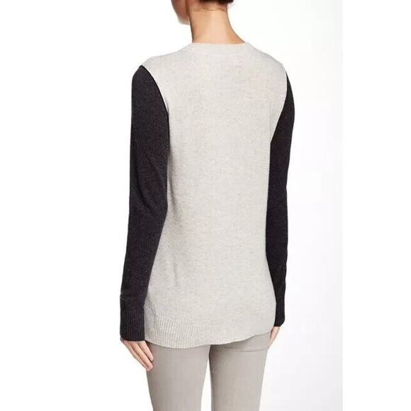 NWT Michael Stars Leopard Print Wool Cashmere Blend Sweater Women's Size XS / S - Picture 5 of 11